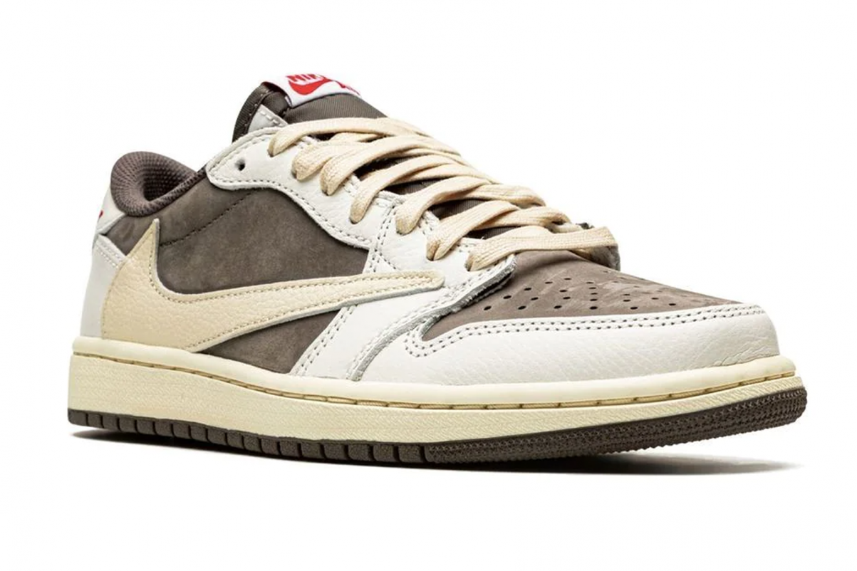 Men Jordan x Travis Scott Air Jordan 1 Low OG "Reverse Mocha" sneakers