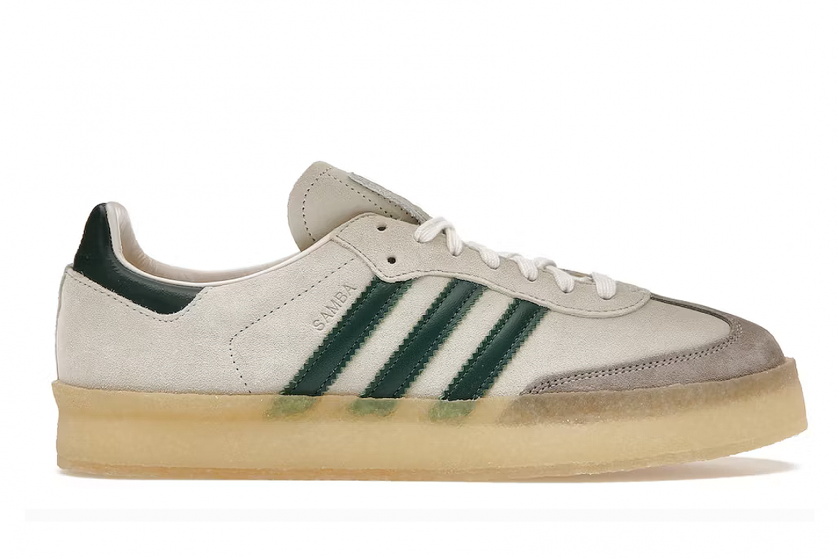 Adidas Women  Street Samba by Ronnie Fieg Chalk White Green