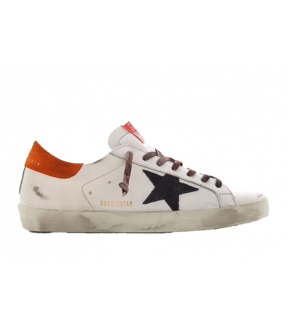 GOLDEN GOOSEGolden Goose Super-Star Men star-patch lace-up sneakersMEN